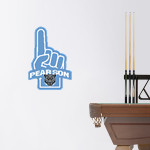 Pearson Panthers <span class="pdp-name-mascot">Pearson School Panthers</span> Wall Decal - Foam Finger Front Thumbnail