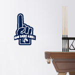 Grand Traverse Academy Mustangs <span class="pdp-name-mascot">Grand Traverse Academy Mustangs</span> Wall Decal - Foam Finger Front Thumbnail