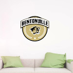 BENTONVILLE HIGH SCHOOL TIGERS <span class="pdp-name-mascot">BENTONVILLE TIGERS</span> Wall Decal - Circle With Banner Front Thumbnail