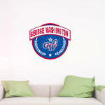 GEORGE WASHINGTON HIGH SCHOOL PATRIOTS Wall Decal - Circle With Banner Front Thumbnail