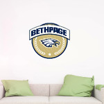 BETHPAGE HIGH SCHOOL GOLDEN EAGLES <span class="pdp-name-mascot">BETHPAGE GOLDEN EAGLES</span> Wall Decal - Circle With Banner Front Thumbnail