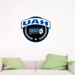 UAH Chargers Wall Decal - Circle With Banner Front Thumbnail