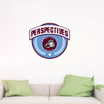 Perspectives Warriors Wall Decal - Circle With Banner Front Thumbnail