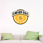 Carver E&S E&S Wall Decal - Circle With Banner Front Thumbnail