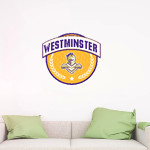 Westminster Defenders <span class="pdp-name-mascot">Westminster Defenders</span> Wall Decal - Circle With Banner Front Thumbnail