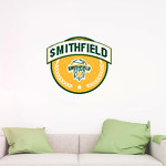 Smithfield Basketball Association Wall Decal - Circle With Banner Front Thumbnail