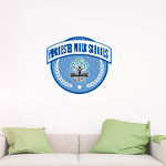 Winchester Public Schools Winchester <span class="pdp-name-mascot">Winchester Public Schools</span> Wall Decal - Circle With Banner Front Thumbnail