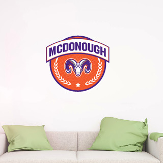 Wall Decal - Circle With Banner