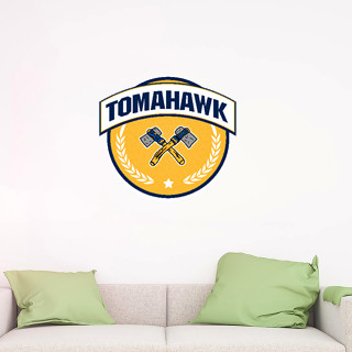 Wall Decal - Circle With Banner