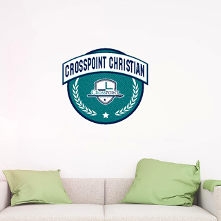 Wall Decal - Circle With Banner