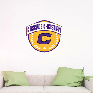 Wall Decal - Circle With Banner