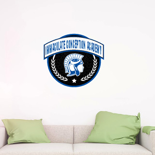 Wall Decal - Circle With Banner