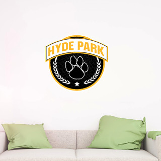 Wall Decal - Circle With Banner
