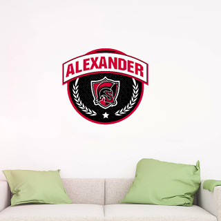 Wall Decal - Circle With Banner