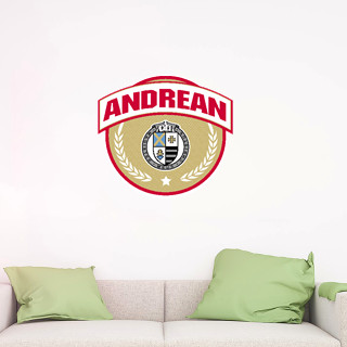 Wall Decal - Circle With Banner