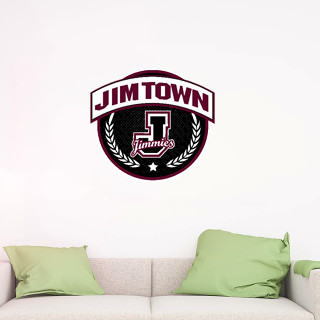 Wall Decal - Circle With Banner