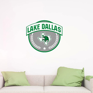 Wall Decal - Circle With Banner