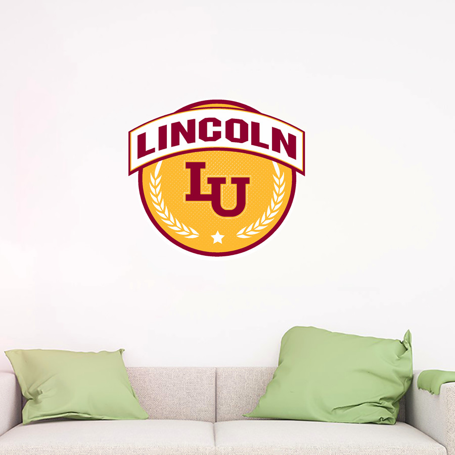 Lincoln Oaks <span class="pdp-name-mascot">Lincoln University Oaks</span> Wall Decal - Circle With Banner