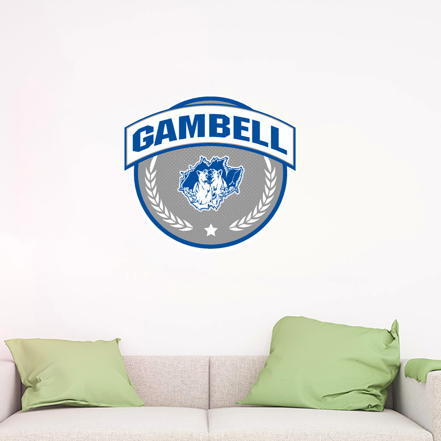 Gambell Qughsatkut Wall Decal - Circle With Banner