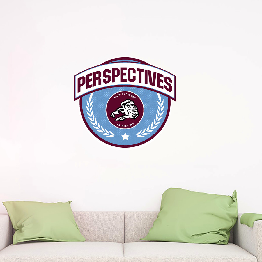 Perspectives Warriors Wall Decal - Circle With Banner