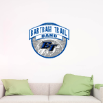 Bartram Trail Bears <span class="pdp-name-mascot">Bartram Trail Bears</span> Wall Decal - Circle With Banner Front Thumbnail