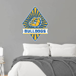 A E BEACH HIGH SCHOOL BULLDOGS <span class="pdp-name-mascot">A E BEACH BULLDOGS</span> Wall Decal - Diamond With Banner Front Thumbnail