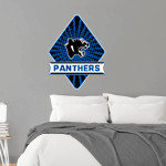 Mounds Park Academy Panthers Wall Decal - Diamond With Banner Front Thumbnail
