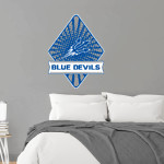 BROCKPORT BLUE DEVILS The Official Online Store <span class="pdp-name-mascot">BROCKPORT BLUE DEVILS</span> Wall Decal - Diamond With Banner Front Thumbnail