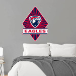 Milton Eagles <span class="pdp-name-mascot">Milton Eagles</span> Wall Decal - Diamond With Banner Front Thumbnail