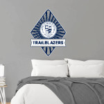 Sierra Canyon School Trailblazers Online Store <span class="pdp-name-mascot">Sierra Trailblazers</span> Wall Decal - Diamond With Banner Front Thumbnail