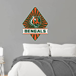 Plainfield East Bengals Wall Decal - Diamond With Banner Front Thumbnail
