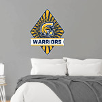 Corban Warriors <span class="pdp-name-mascot">Corban Warriors</span> Wall Decal - Diamond With Banner Front Thumbnail