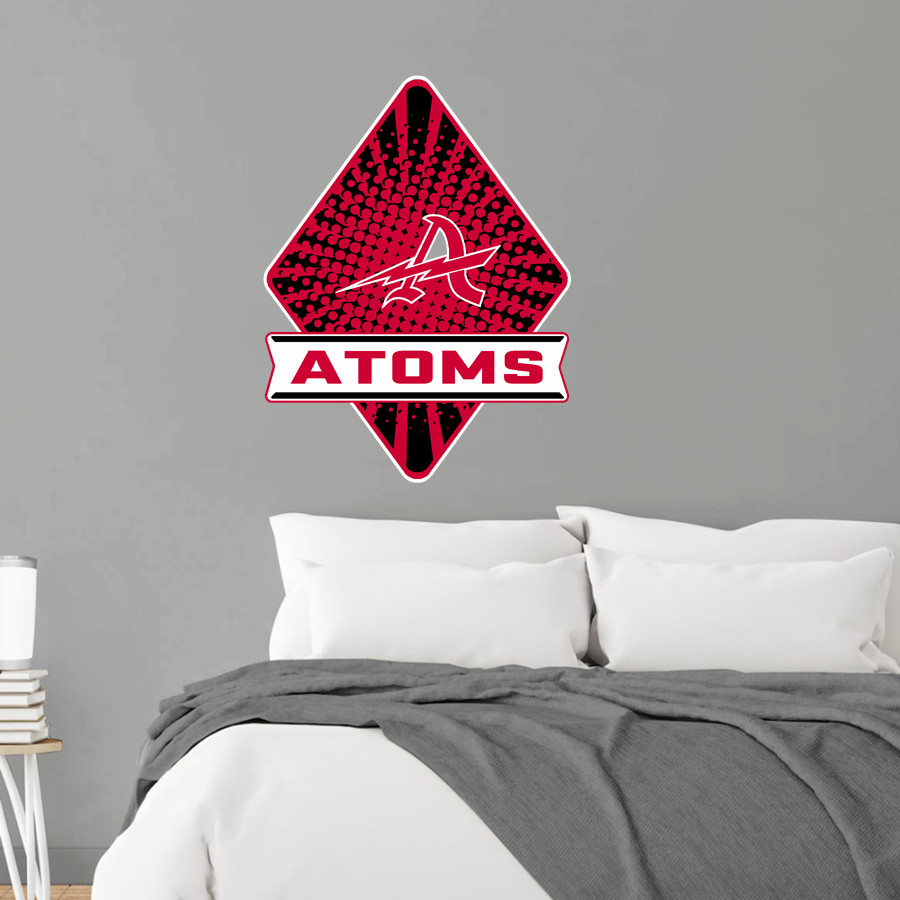ANNANDALE HIGH SCHOOL ATOMS <span class="pdp-name-mascot">ANNANDALE ATOMS</span> Wall Decal - Diamond With Banner