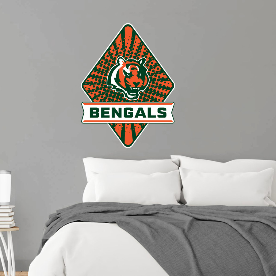 Plainfield East Bengals Wall Decal - Diamond With Banner