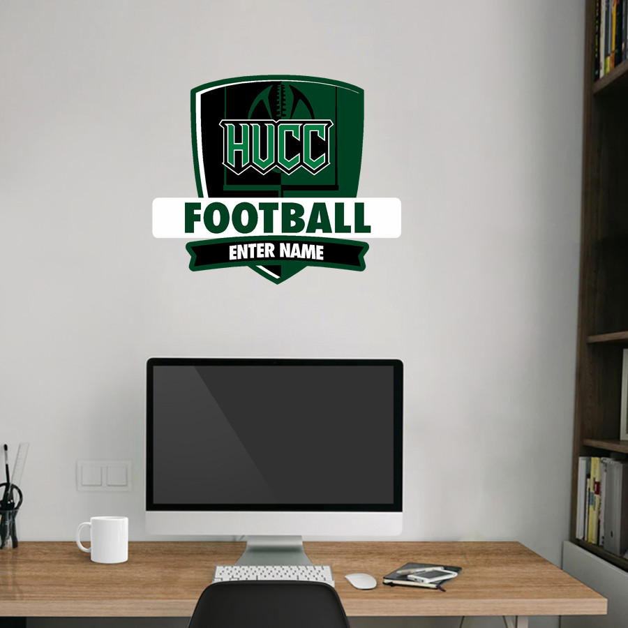 Hudson Valley Vikings Wall Decal - Rounded Shield With Banner