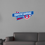 Nonnewaug Chiefs Wall Decal - Slanted Arrow Front Thumbnail