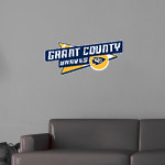 Grant County Braves The Official Online Store <span class="pdp-name-mascot">Grant County Braves</span> Wall Decal - Slanted Arrow Front Thumbnail