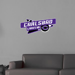 Carlsbad Lancers <span class="pdp-name-mascot">Carlsbad Lancers</span> Wall Decal - Slanted Arrow Front Thumbnail