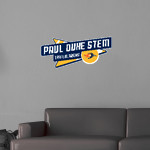 Paul Duke STEM Trailblazers <span class="pdp-name-mascot">Paul Duke High School Trailblazers</span> Wall Decal - Slanted Arrow Front Thumbnail