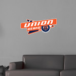 Union Bears Wall Decal - Slanted Arrow Front Thumbnail
