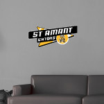 ST AMANT HIGH SCHOOL GATORS <span class="pdp-name-mascot">ST AMANT GATORS</span> Wall Decal - Slanted Arrow Front Thumbnail