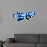 TRINITY SCHOOL OF TEXAS TITANS Wall Decal - Slanted Arrow Front Thumbnail