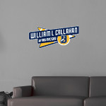 William L Callahan Broncos Wall Decal - Slanted Arrow Front Thumbnail