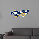 Oxford Wildcats <span class="pdp-name-mascot">Oxford Wildcats</span> Wall Decal - Slanted Arrow Front Thumbnail