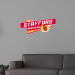 STAFFORD HIGH SCHOOL SPARTANS <span class="pdp-name-mascot">STAFFORD SPARTANS</span> Wall Decal - Slanted Arrow Front Thumbnail