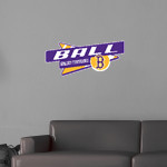 BALL HIGH SCHOOL GOLDEN TORNADOES Wall Decal - Slanted Arrow Front Thumbnail