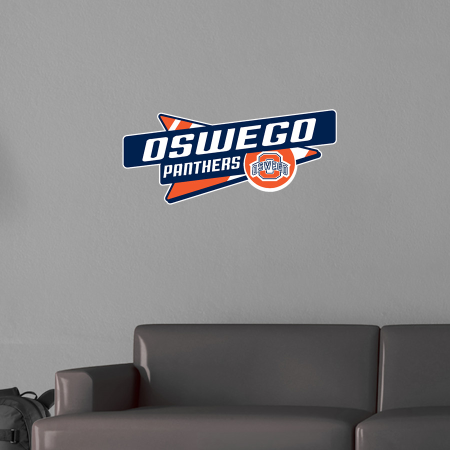 Oswego Panthers <span class="pdp-name-mascot">Oswego Panthers</span> Wall Decal - Slanted Arrow