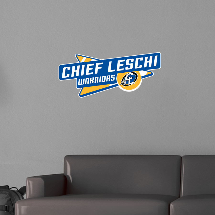 CHIEF LESCHI HIGH SCHOOL WARRIORS <span class="pdp-name-mascot">CHIEF LESCHI WARRIORS</span> Wall Decal - Slanted Arrow