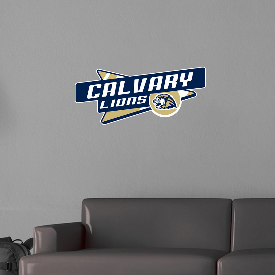 Calvary Lions <span class="pdp-name-mascot">Calvary Lions</span> Wall Decal - Slanted Arrow
