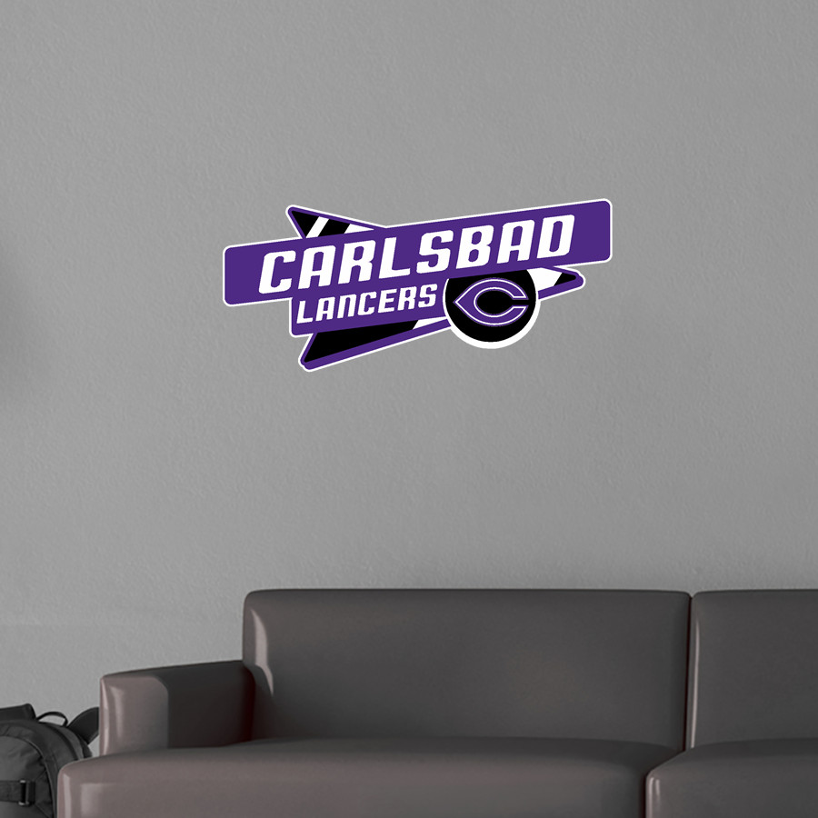 Carlsbad Lancers <span class="pdp-name-mascot">Carlsbad Lancers</span> Wall Decal - Slanted Arrow